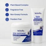 Vein Defense Face & Body Cream – Helps Improve the Appearance of Spider Veins, Pagbugbog & Hindi pantay na Tono ng Balat - Imahe 3