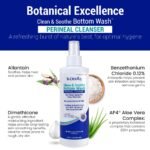 Clean & Soothe Bottom Wash Perineal Cleanser, Incontinence Spray Wash - Imahe 3