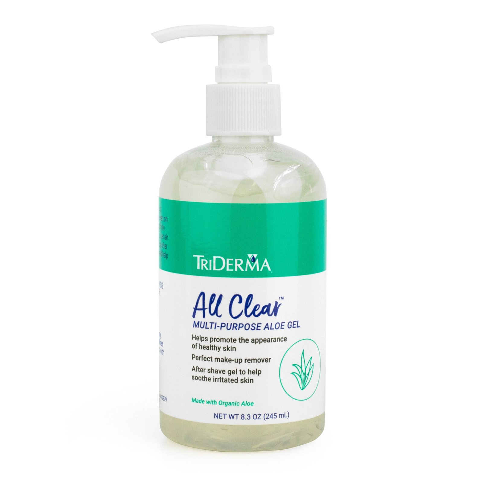 AllClear_Multi-PurposeAloeGel_8.3oz_Shortbottle_1 All Clear Multi-Purpose Aloe Gel - Image 1
