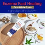 Eczema Cream for Face & Body, Itch Relief for Dry Sensitive Skin, Steroid-Free Moisturizer with Colloidal Oatmeal & Aloe, Helps Support Skin Barrier, Dermatologist Tested, 4.2 oz - Image 3