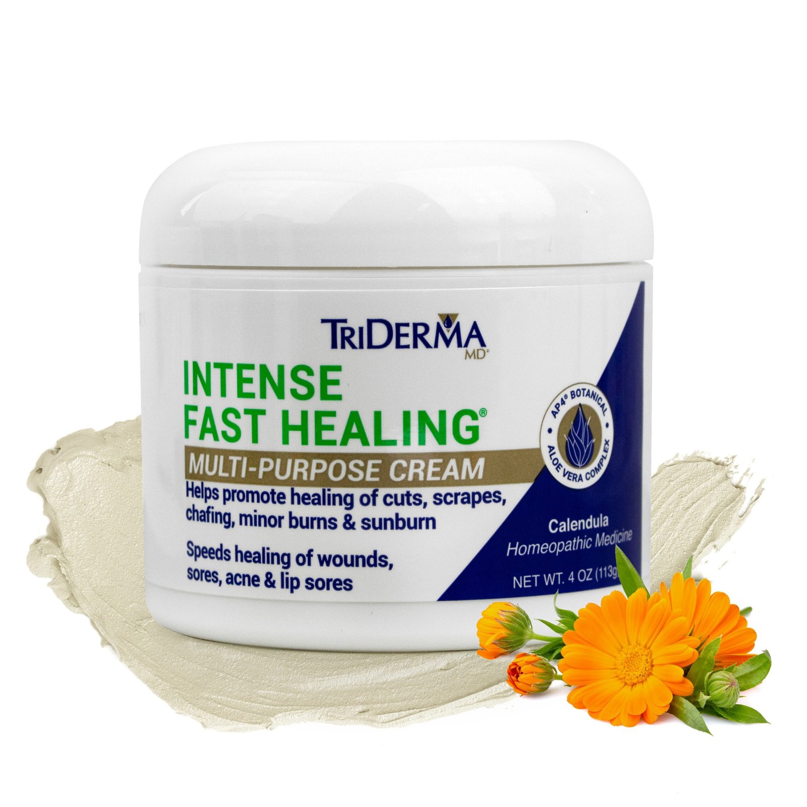 IntenseFastHealingJar_main Intense Fast Healing Cream | Medical-Strength Skin Relief for Dry, Damaged & Irritated Skin - Image 1