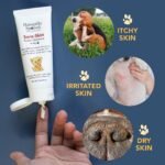 Healing Cream for Dogs with Dry, Irritated & Pele com coceira | Fast-Absorbing Pet Skin Relief | 2 onças - Image 3