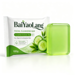 BaiYaoLang Cucumber & Green Tea Cleansing Bar